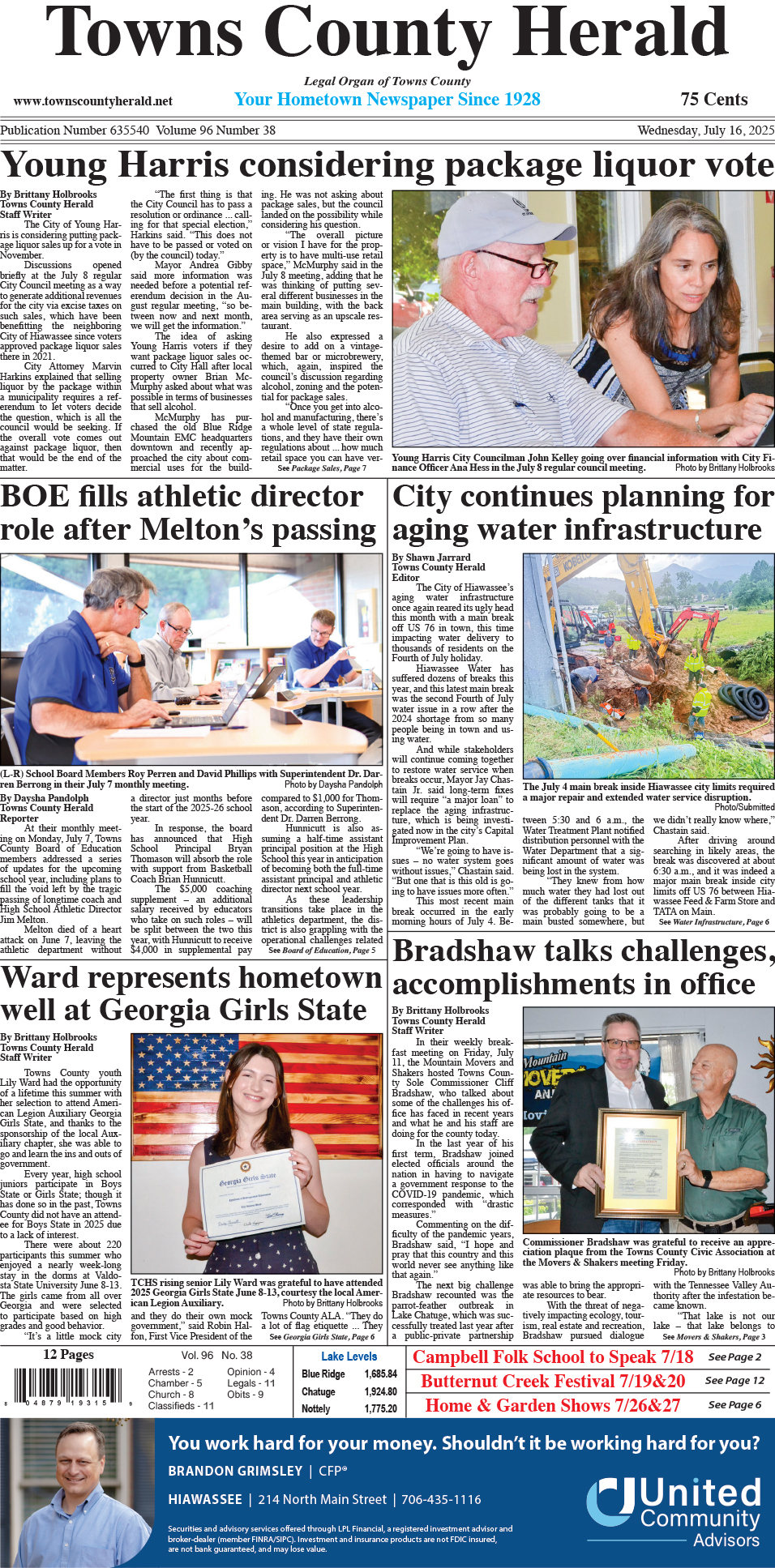 Towns County Herald